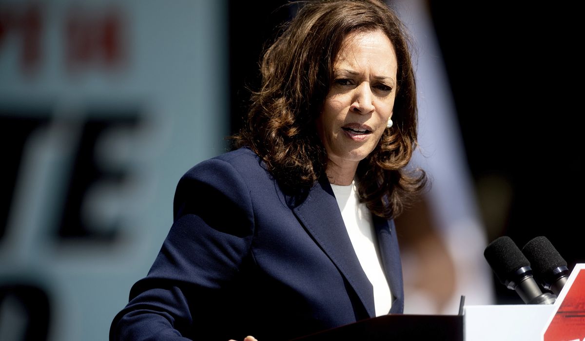 Kamala Harris slams Texas abortion law for ’empowering vigilantes’