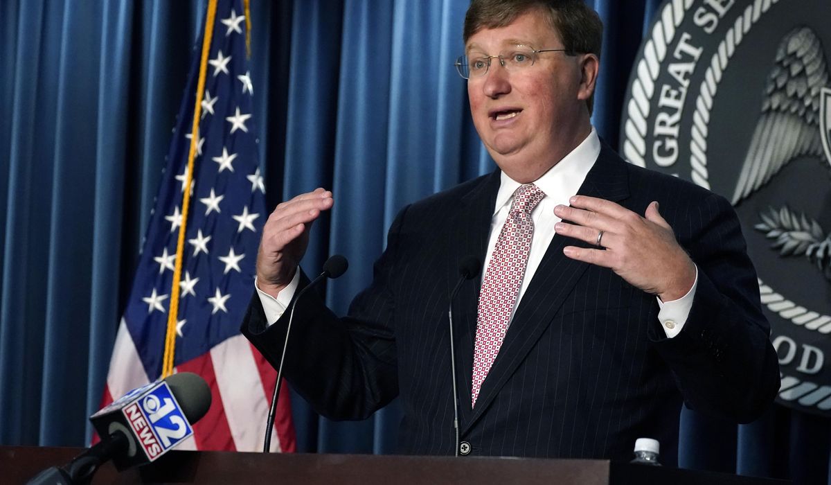 Miss. Gov. Tate Reeves: Biden using vaccine mandates as a distraction