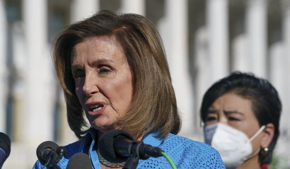 Nancy Pelosi sets infrastructure vote for Thursday