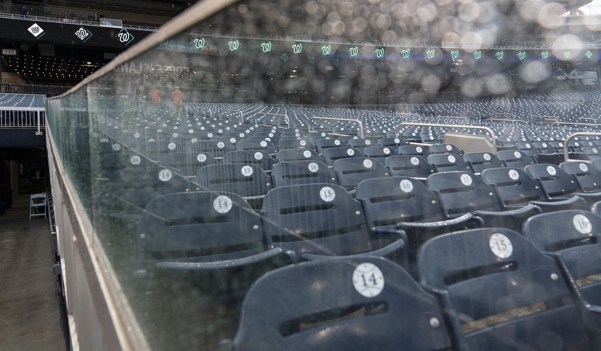 Phillies-Nationals game rained out with makeup scheduled for Thursday