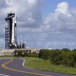 SpaceX aiming for night launch of 4 on 1st private flight