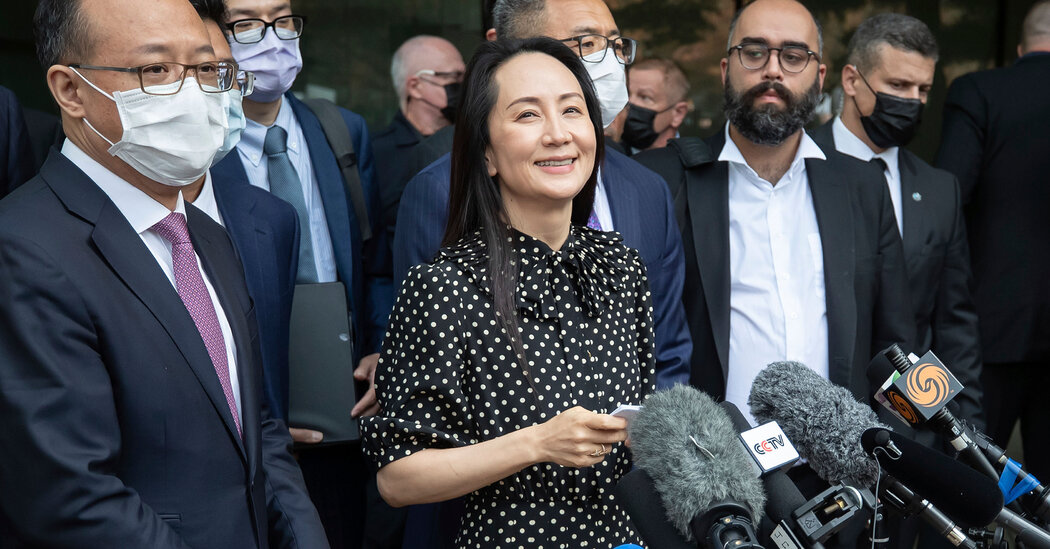 U.S. Reaches Agreement to Release Huawei’s Meng Wanzhou