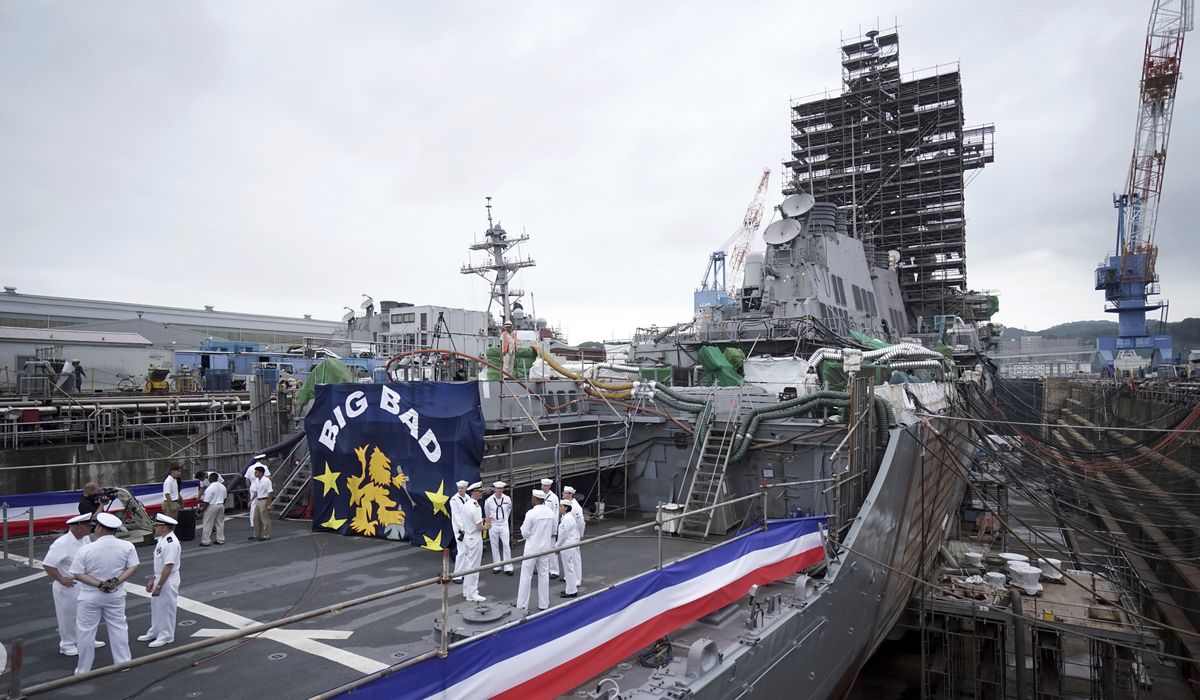 USS John McCain heading stateside after 24 years in Japan