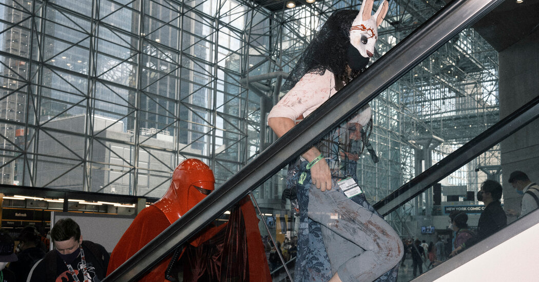 At New York Comic Con, Masks Are No Longer Just for Fun