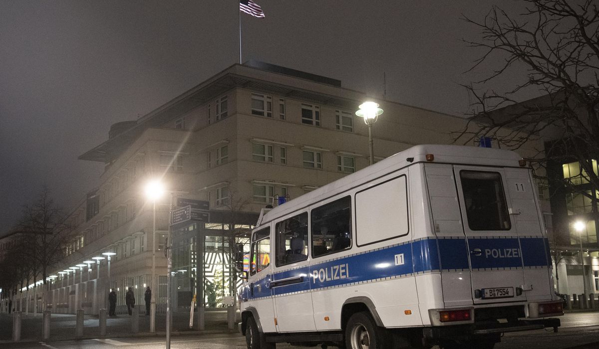 Berlin police probe ‘sonic weapon attack’ at U.S. Embassy