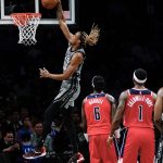 Durant scores 25, Nets hand Wizards 1st loss, 104-90