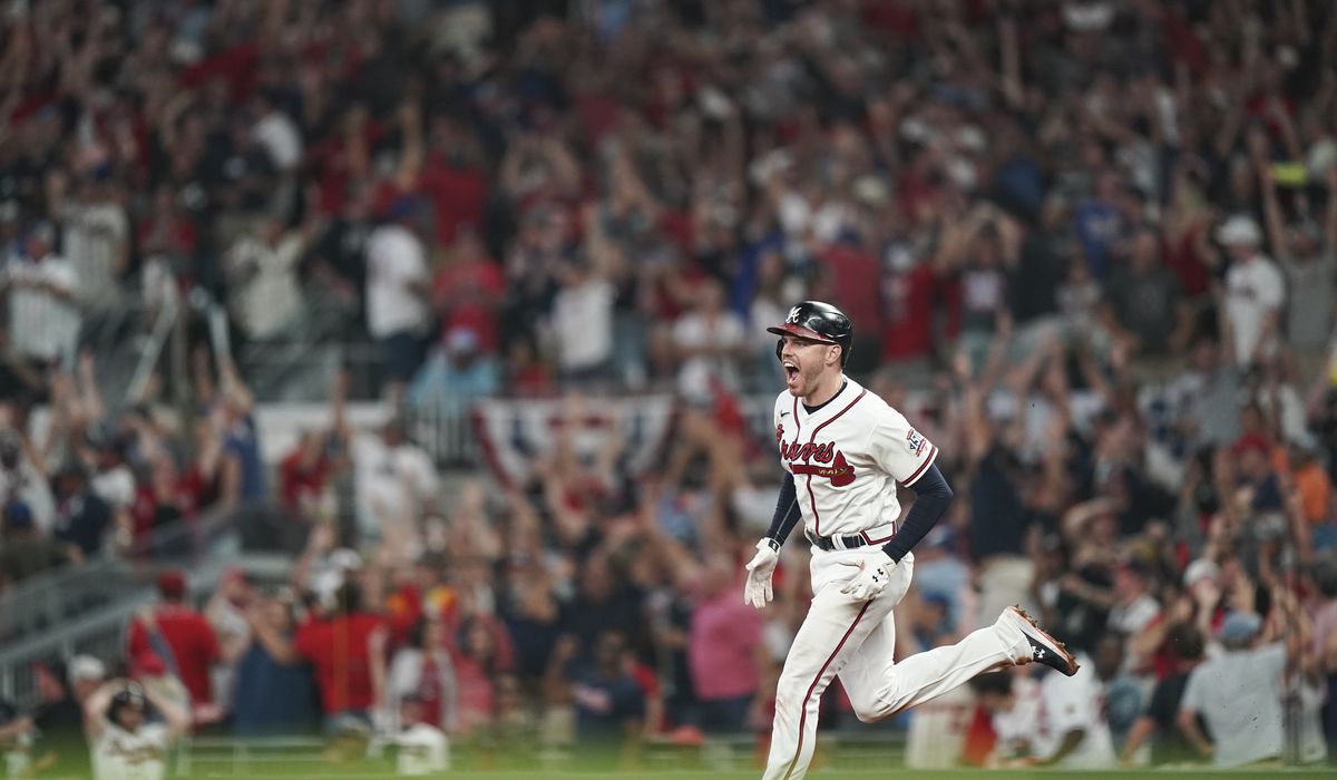 Freddie Freeman home run sends Braves to NLCS with 5-4 win over Brewers