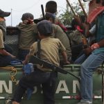 Raging gunbattles in northern Mexico city kill 4, wound 2