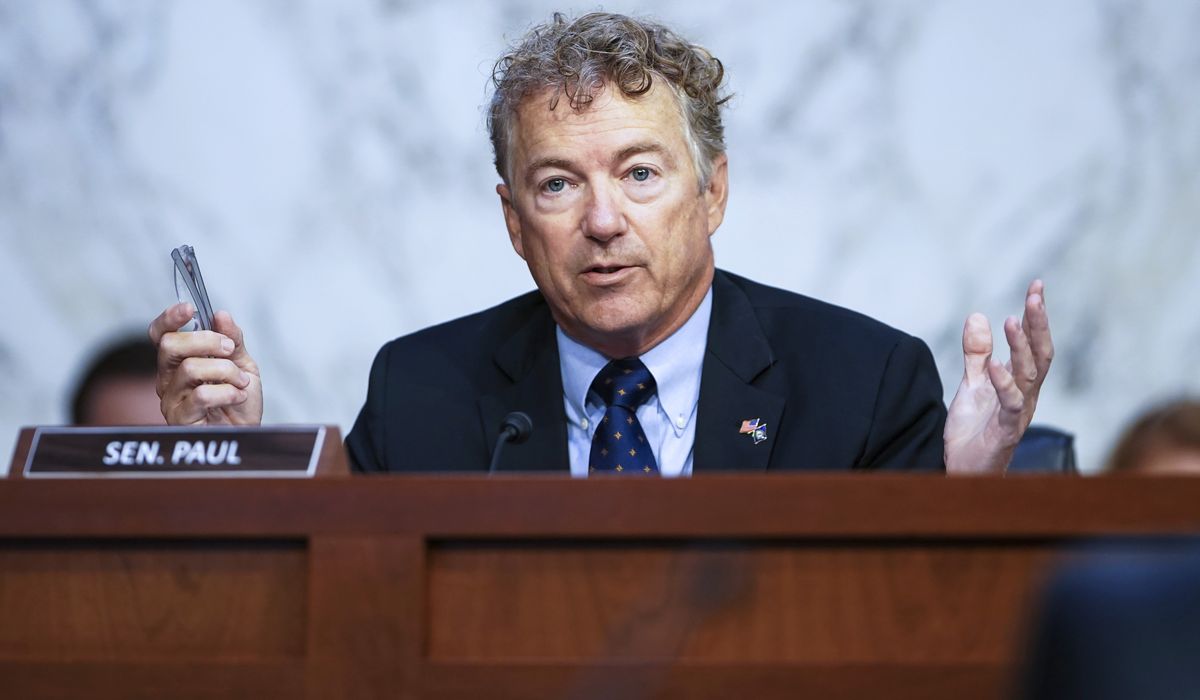 Rand Paul prods Xavier Becerra to apologize to COVID-19 survivors for ‘flat-earthers’ crack