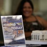 U.S. jobless claims fall to 326,000, first drop in four weeks