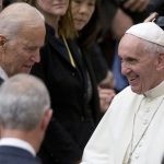 Vatican cancels live broadcast of Biden greeting pope