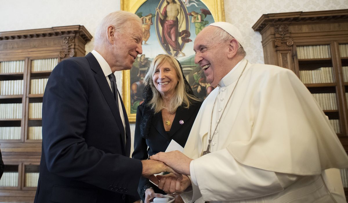 Biden says he takes ‘great solace’ in his relationship with Pope Francis