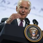 Biden says U.S. suffering from Trump decision on Iran deal pullout