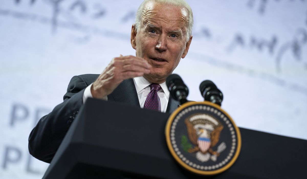 Biden says U.S. suffering from Trump decision on Iran deal pullout