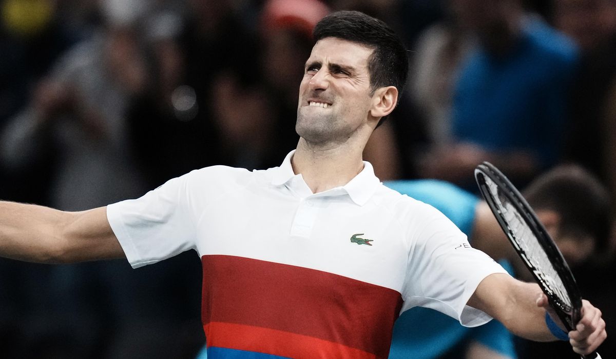 Djokovic reaches Paris final to end record 7th year as No. 1