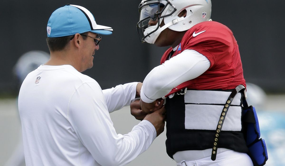 ‘Harder than I realized:’ How Cam Newton shaped Ron Rivera’s coaching quarterbacks