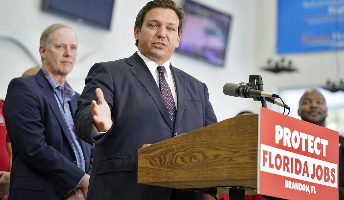 Ron DeSantis, Florida governor, signs bill limiting vaccine mandates