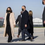 VP Kamala Harris lands in Paris to reinforce French ties, her own standing