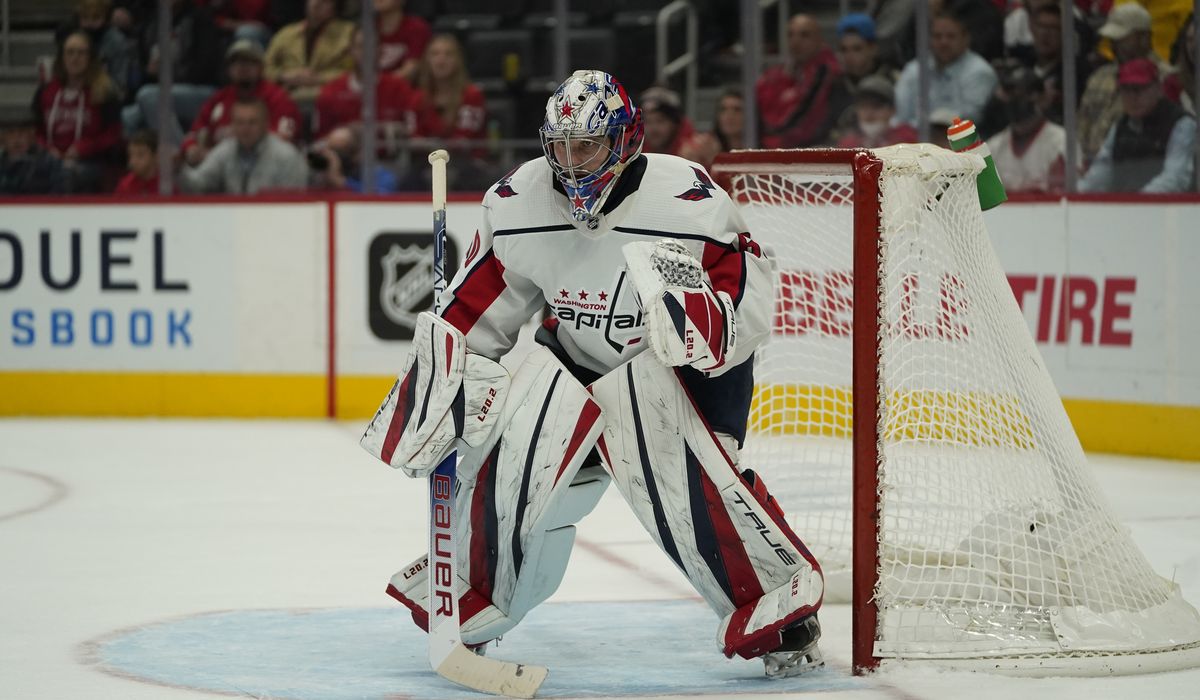 Zach Fucale posts shutout in NHL debut, Capitals blank Red Wings