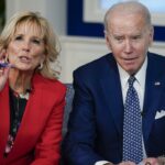 Biden goaded into saying ‘Let’s go, Brandon’ during Santa-tracking event