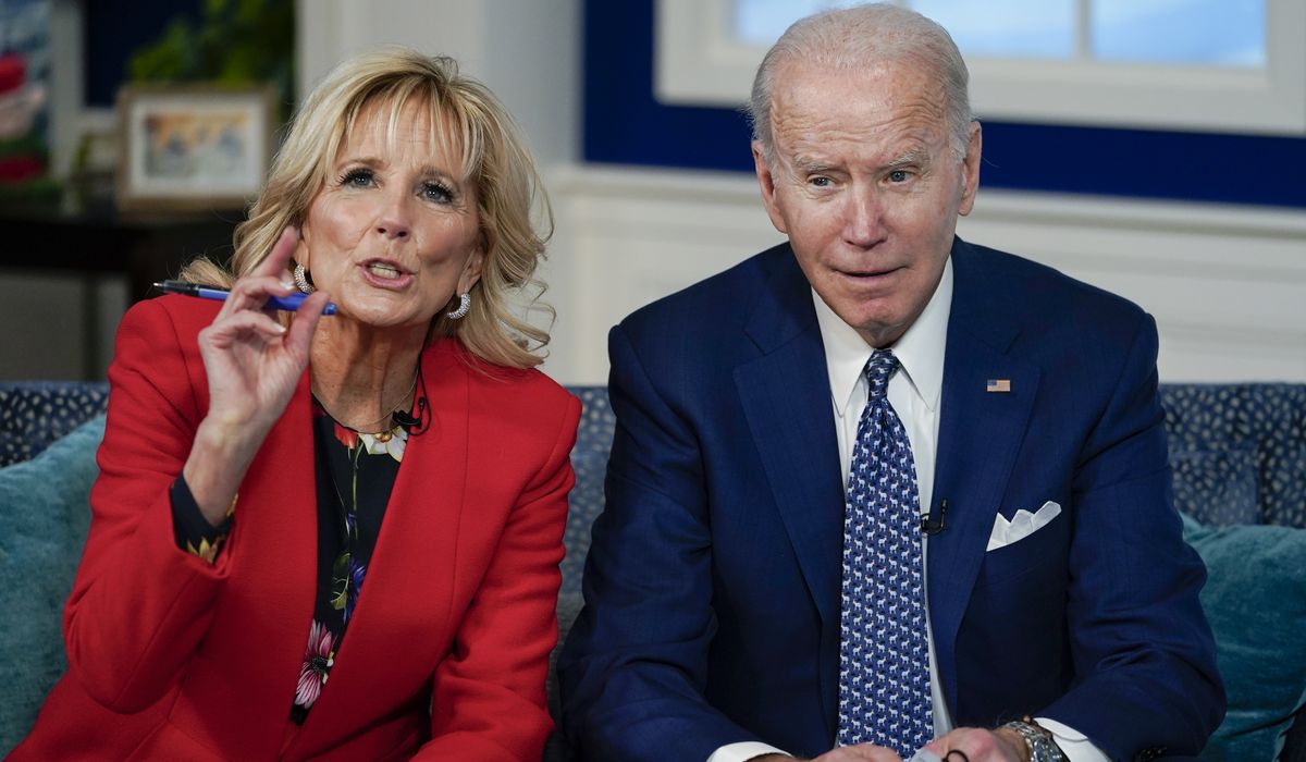 Biden goaded into saying ‘Let’s go, Brandon’ during Santa-tracking event