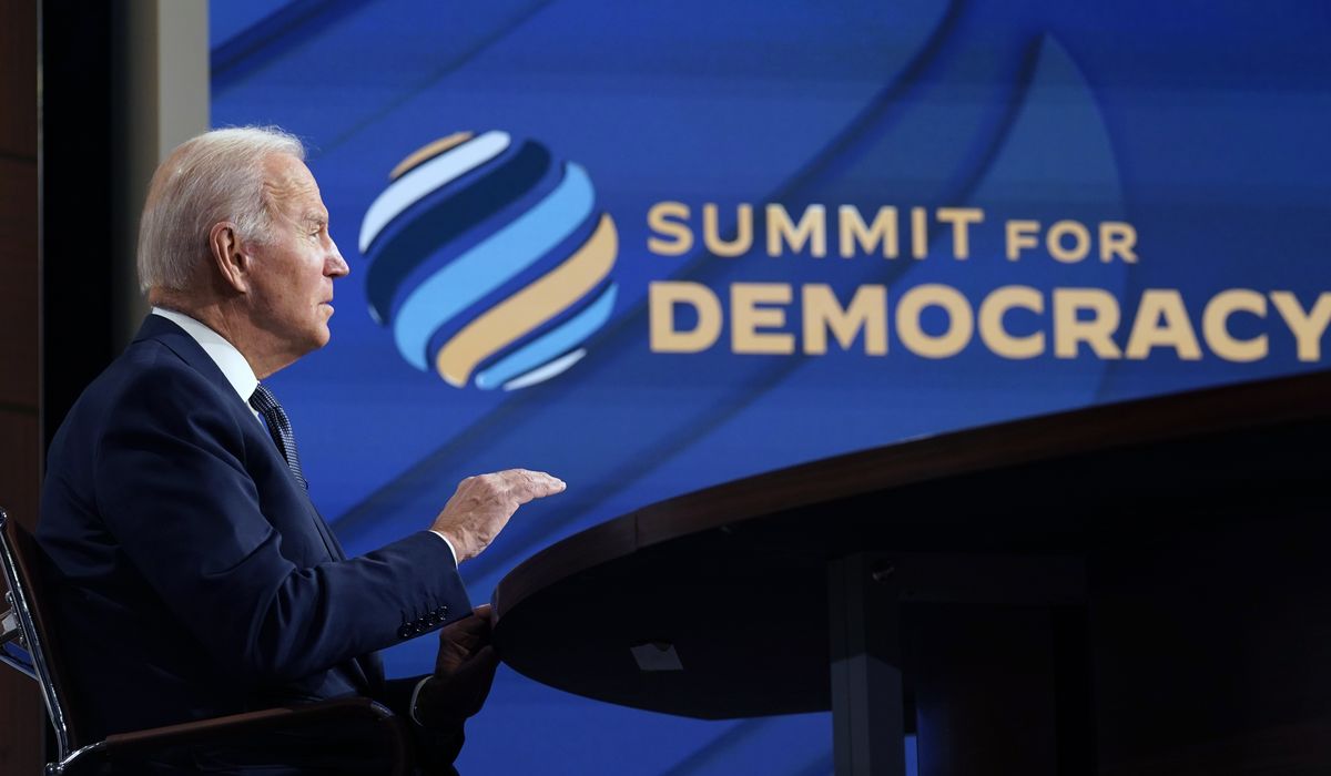 Biden says democracy needs champions, holds virtual summit to promote democracies over autocracies