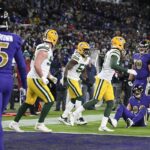 Packers clinch division after Ravens’ 2-point try fails