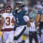 That Hurts: Washington can’t stop run-heavy Eagles in loss