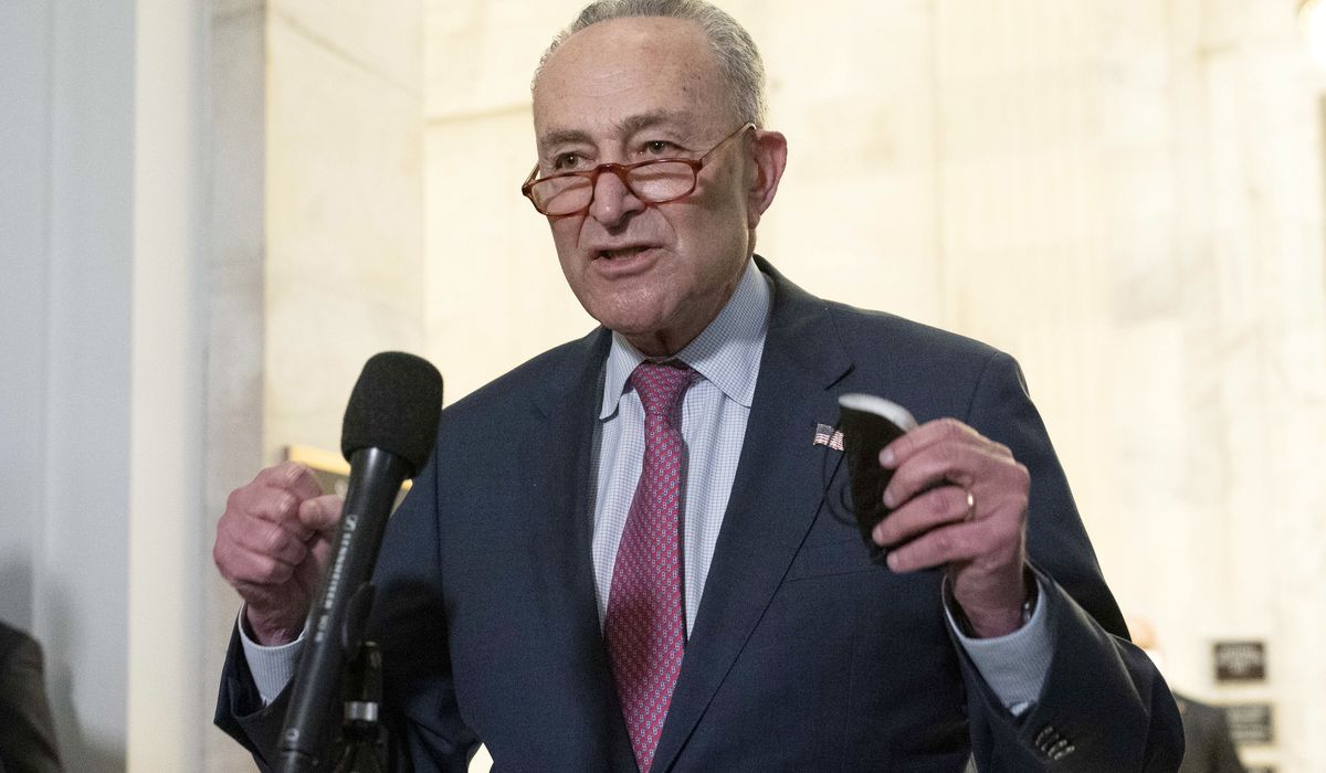 Chuck Schumer punts on election law, but vows vote on blowing up filibuster