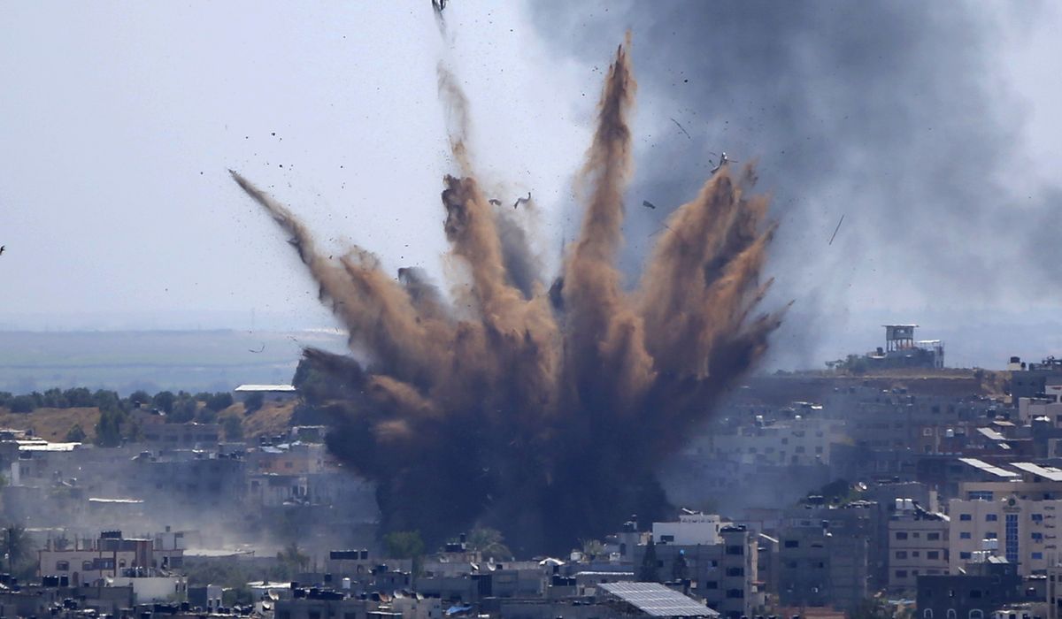 Israeli aircraft hit militant targets in Gaza after rocket fire