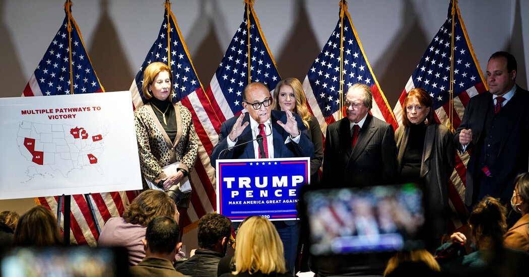 Jan. 6 Panel Subpoenas Giuliani, Digging Into False Vote Fraud Claims