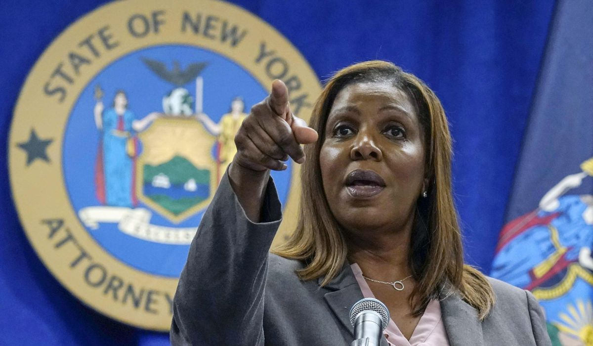 Letitia James, New York AG, says Trump’s company misled banks, tax officials