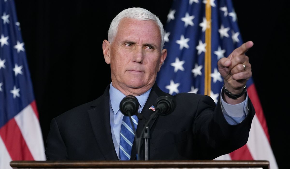 Mike Pence calls on Washington to confront Chinese aggression on world stage