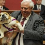 West Virginia Gov. Jim Justice tells Bette Midler to kiss dog’s ‘hiney’ — and shows it