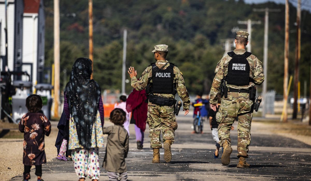 Wisconsin community hosting Afghan evacuee camp gets a mountain of trash, stuck with the bill