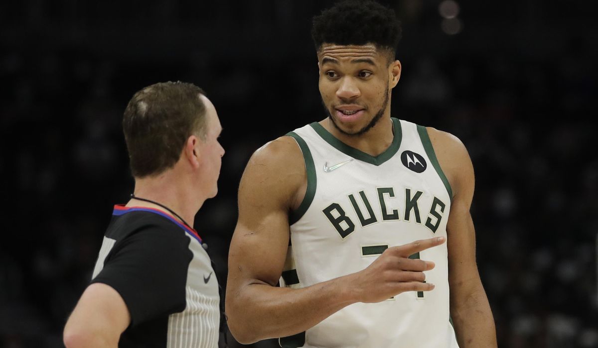 Antetokounmpo’s triple-double helps Bucks top Wizards 112-98