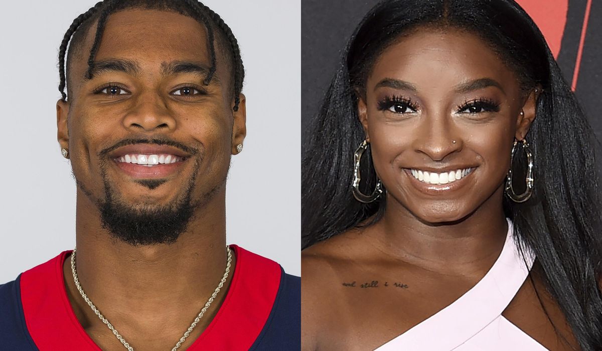 It’s a yes! Simone Biles engaged to Jonathan Owens on V-day