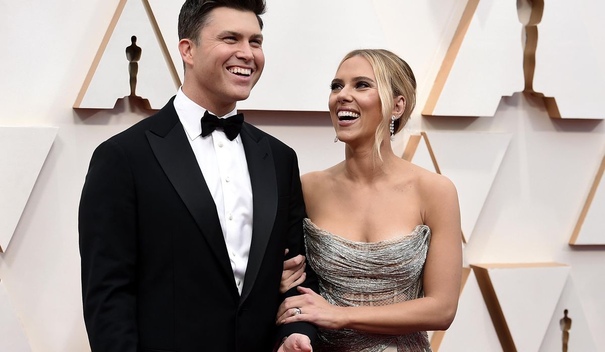 Scarlett Johansson, Colin Jost reunite for Super Bowl ad