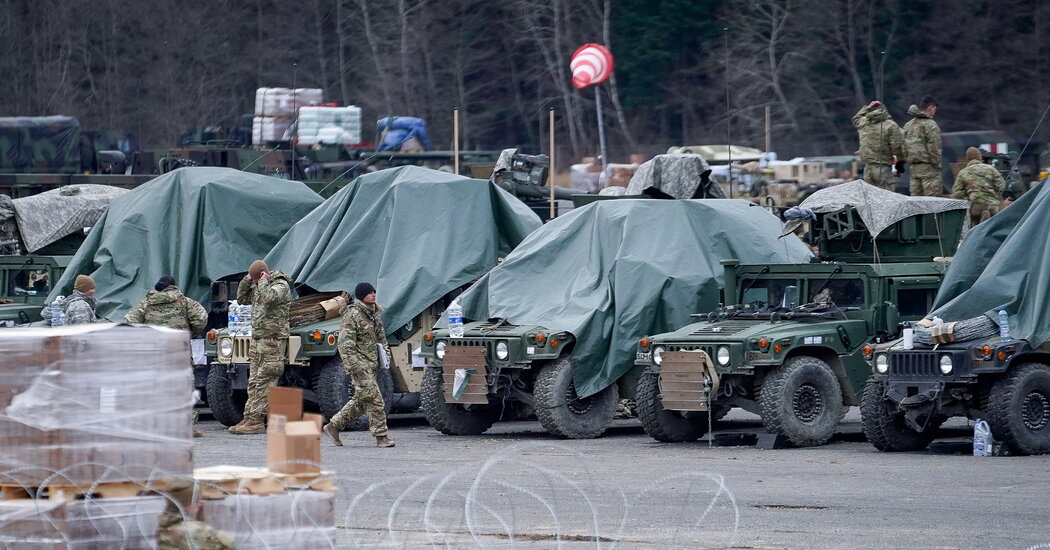 U.S. Troops in Poland Brace for Possible Ukrainian Evacuees